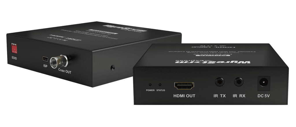 EXP-EX-COAX-50 KIT EXTENSOR HDMI POR CABLE COAXIAL A 50M* CON IR BIDIRECCIO thumbnail 1