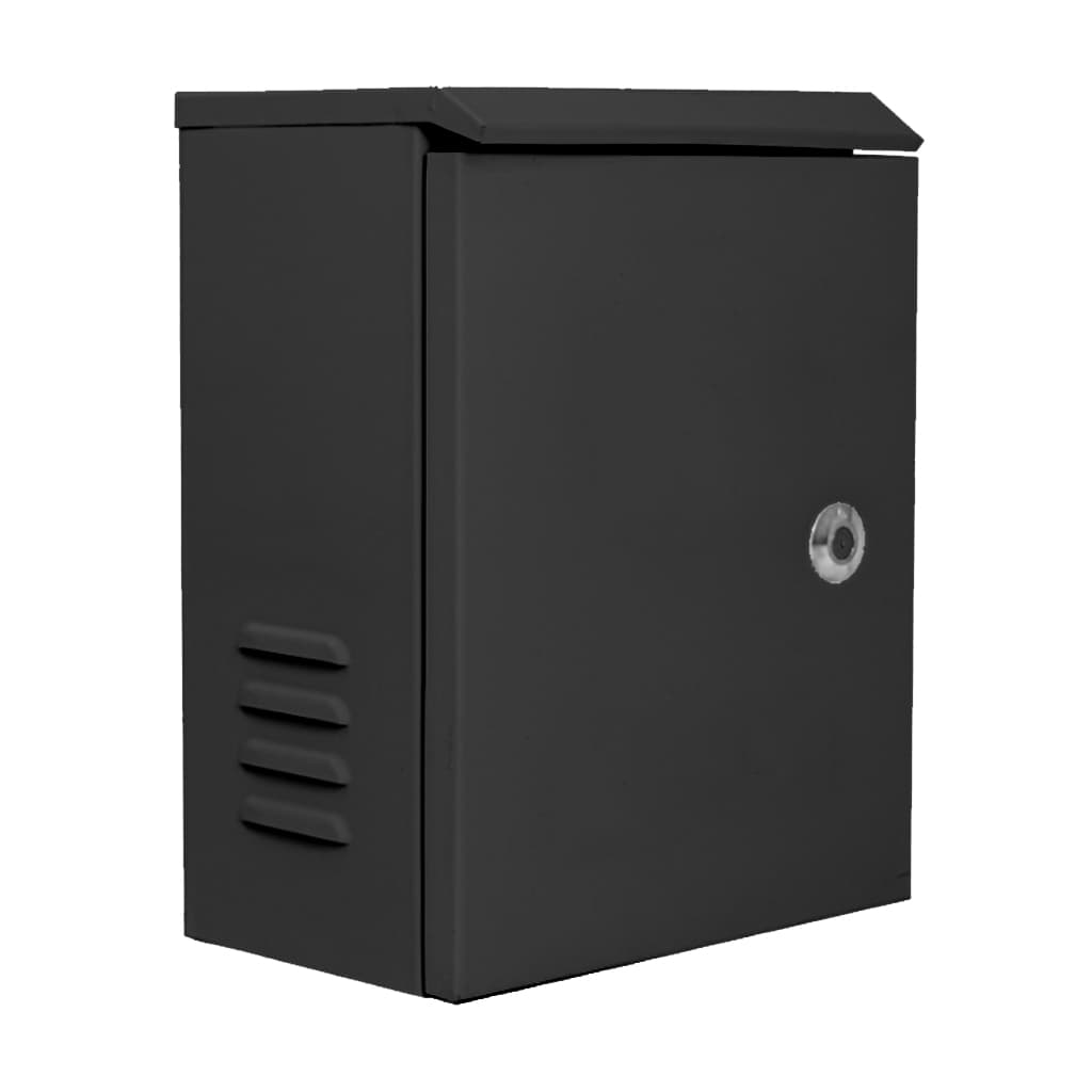 DISTRIBUTION BOX. Caja de acero 300x400x180 para báculos de 3.5m y 4.5m. Color negro thumbnail 1