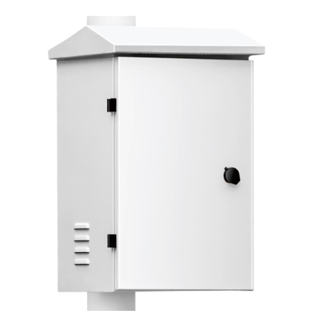 INTEGRATION CABINET. Caja de acero 350x450x250 para báculo de 6m. Color blanco thumbnail 1