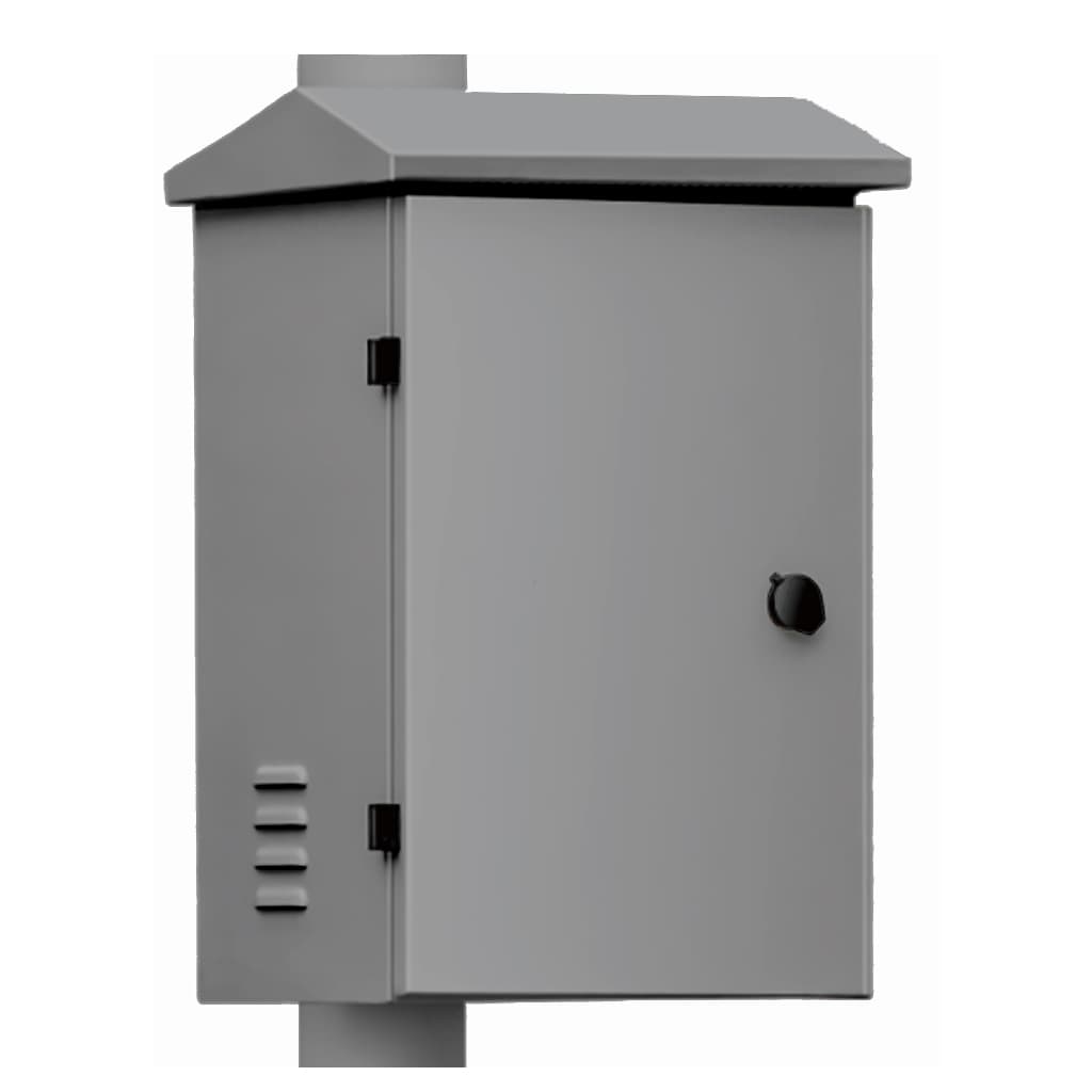 INTEGRATION CABINET. Caja de acero 350x450x250 para báculo de 6m. Color gris thumbnail 1