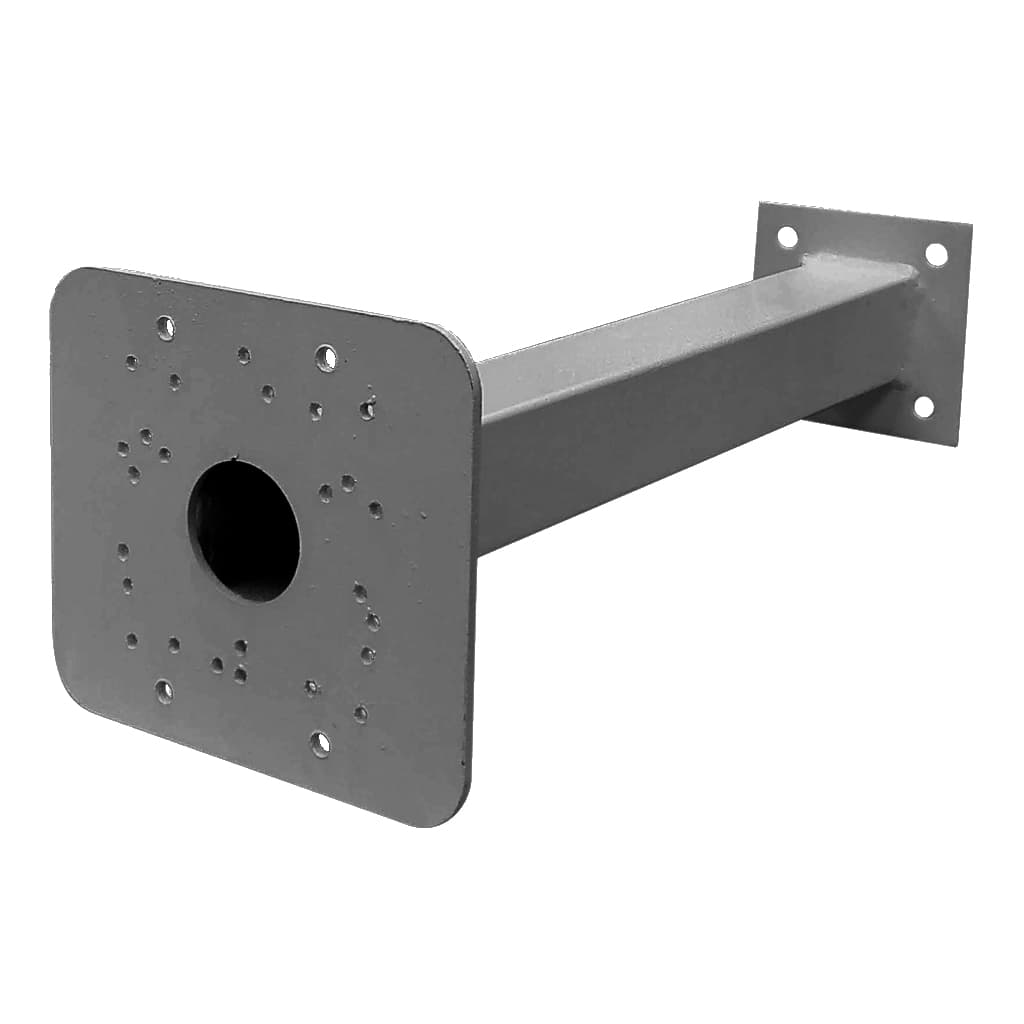 Soporte de 350mm para instalación de camara bullet en báculo de 3.5 o 4.5m de color gris thumbnail 1