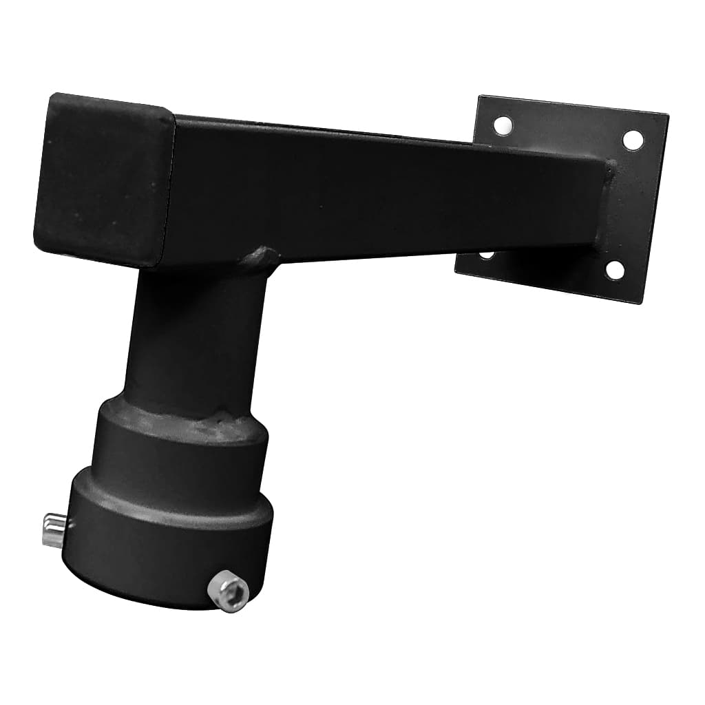 Soporte de 350mm para instalación de camara speed dome en báculo de 3.5 o 4.5m de color negro thumbnail 1