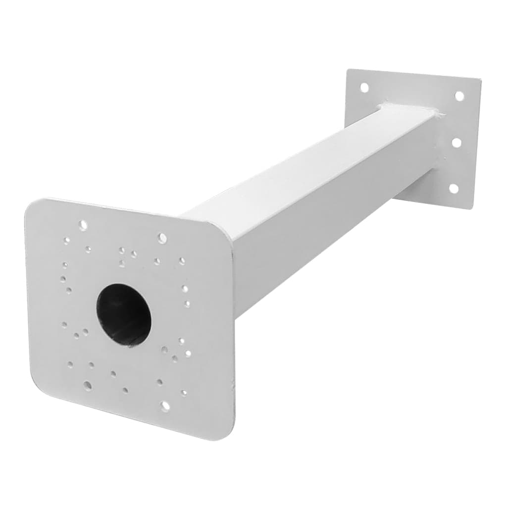 Soporte de 500mm para instalación de camara bullet en báculo de 6m de color blanco thumbnail 1
