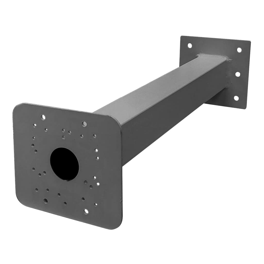Soporte de 500mm para instalación de camara bullet en báculo de 6m de color gris thumbnail 1