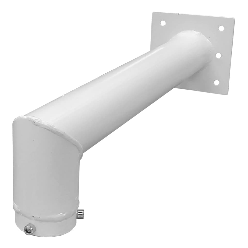 Soporte de 500mm para instalación de camara speed dome en báculo de 6m de color blanco thumbnail 1