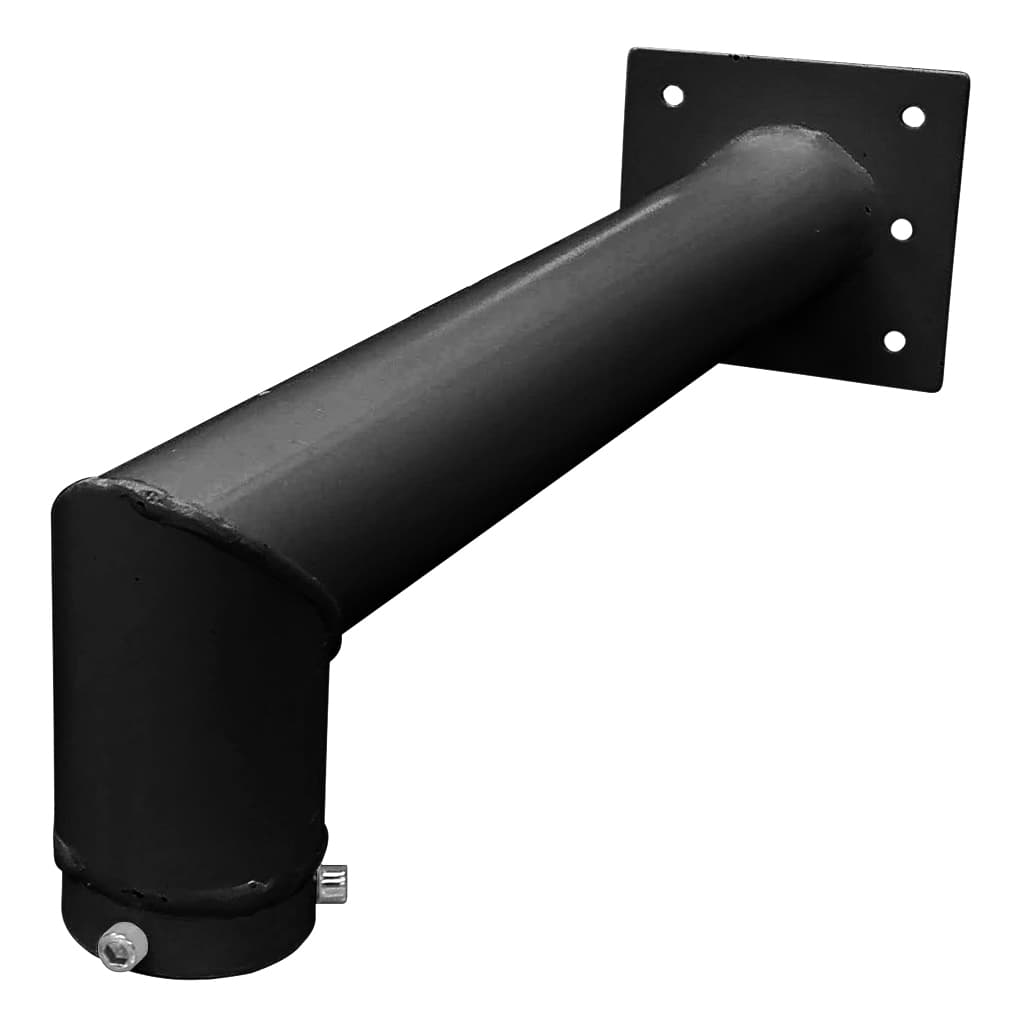 Soporte de 500mm para instalación de camara speed dome en báculo de 6m de color negro thumbnail 1