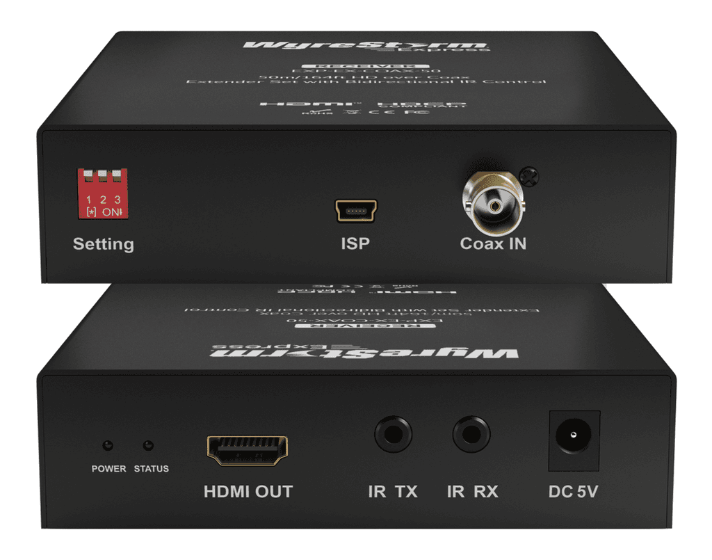 EXP-EX-COAX-50 KIT EXTENSOR HDMI POR CABLE COAXIAL A 50M* CON IR BIDIRECCIO thumbnail 4