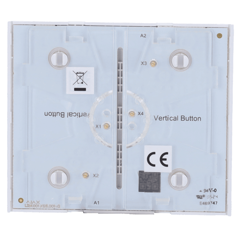AJ-CENTERBUTTON-1G2W-W-VERT thumbnail 4