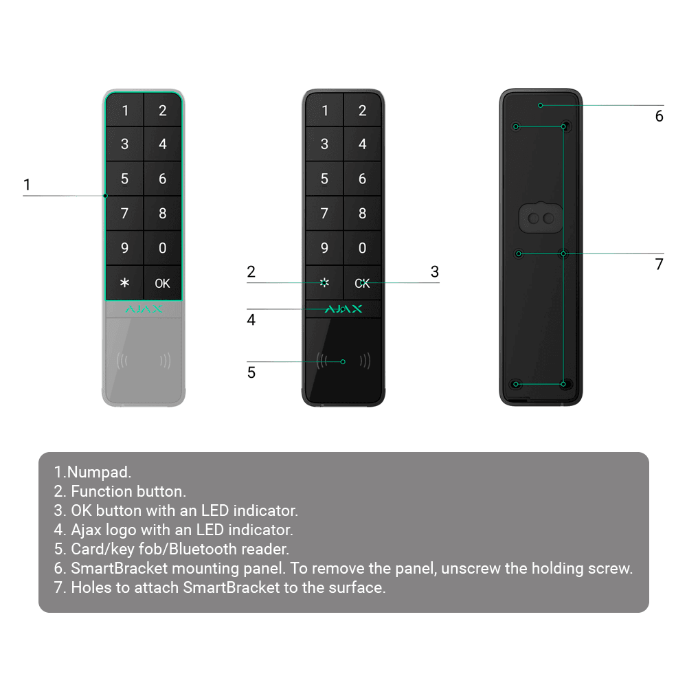 AJ-KEYPADOUTDOOR-GRA thumbnail 4