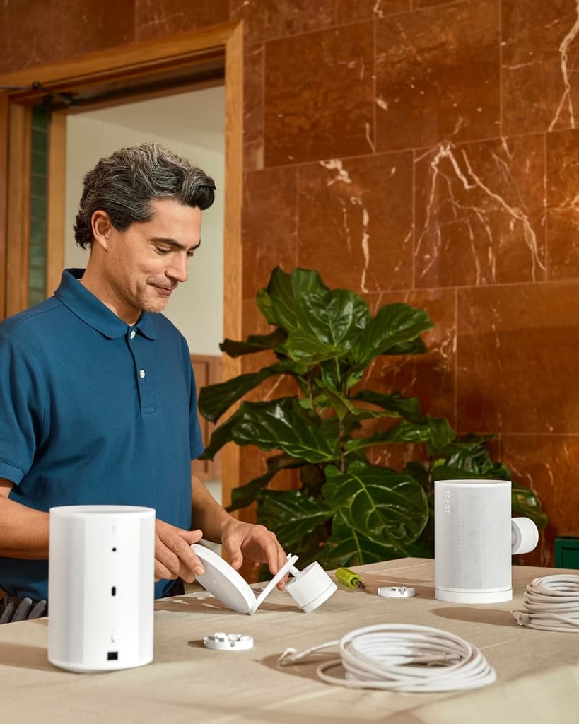 SNS-Sonos Era 100 Pro - White (Paire) thumbnail 4