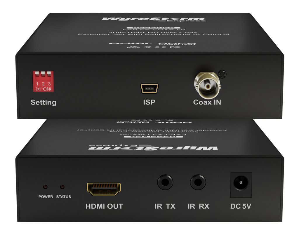 EXP-EX-COAX-50 KIT EXTENSOR HDMI POR CABLE COAXIAL A 50M* CON IR BIDIRECCIO thumbnail 4