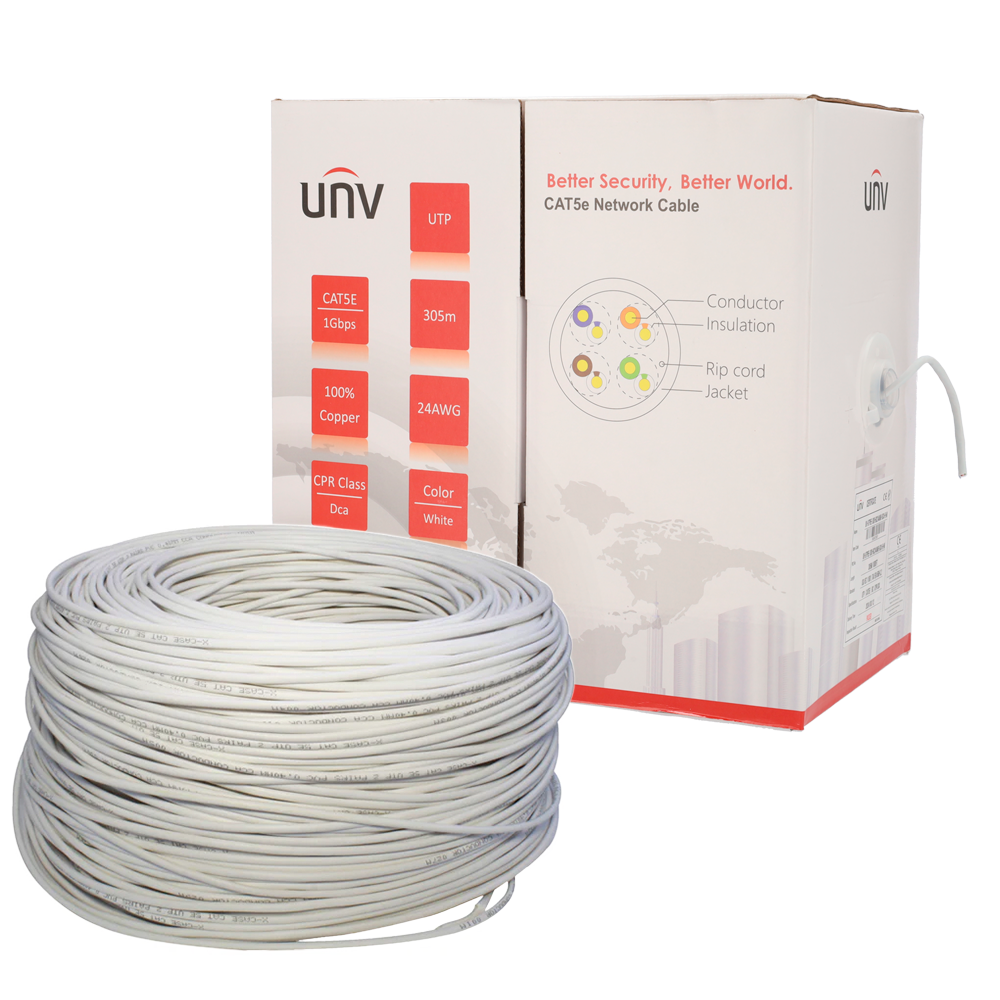 UV-UTP5E-300-BC24AWG-DCA-B-W