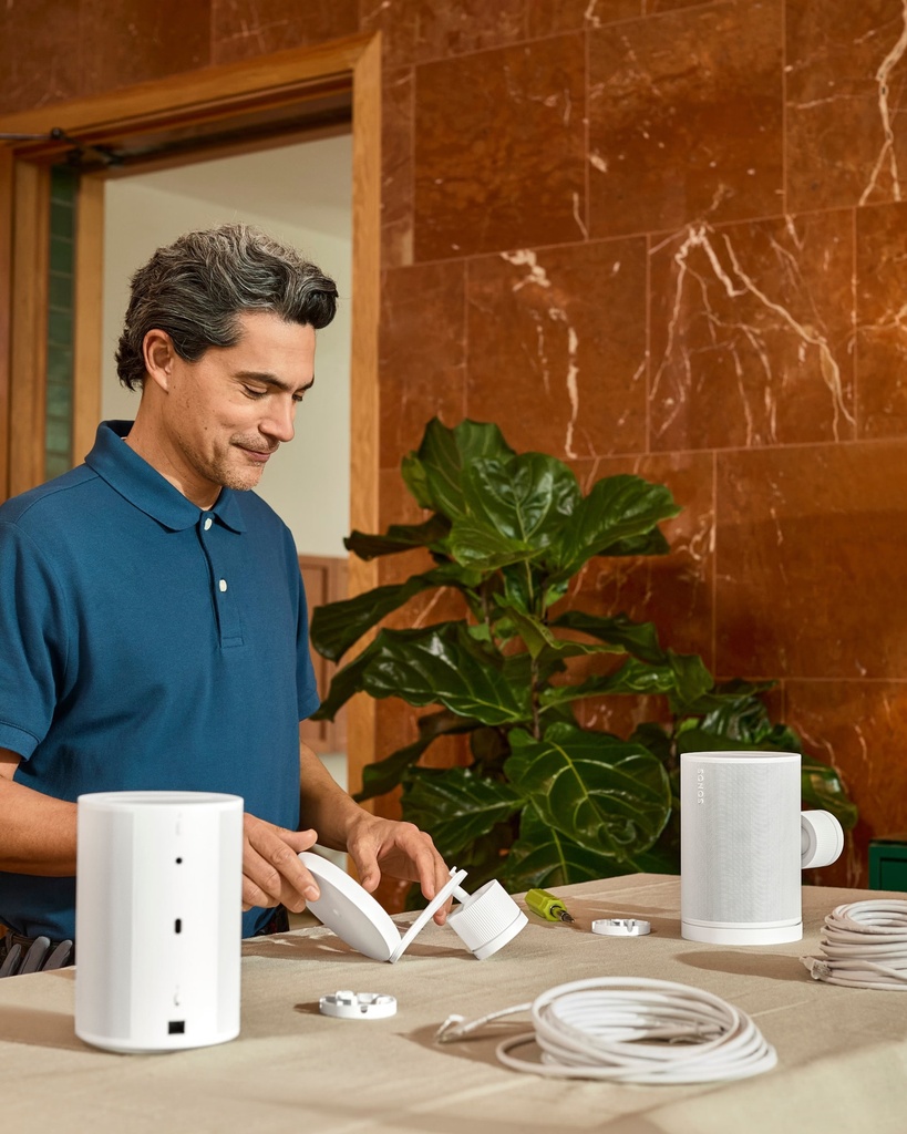 SNS-Sonos Era 100 Pro - White (Paire) thumbnail 4